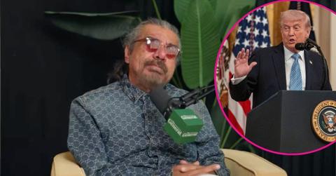 image of George lopez and trump