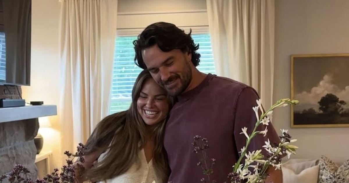 Photo of Hannah Brown and Adam Woolard