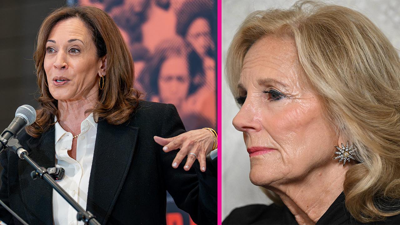 Kamala Harris,Jill Biden