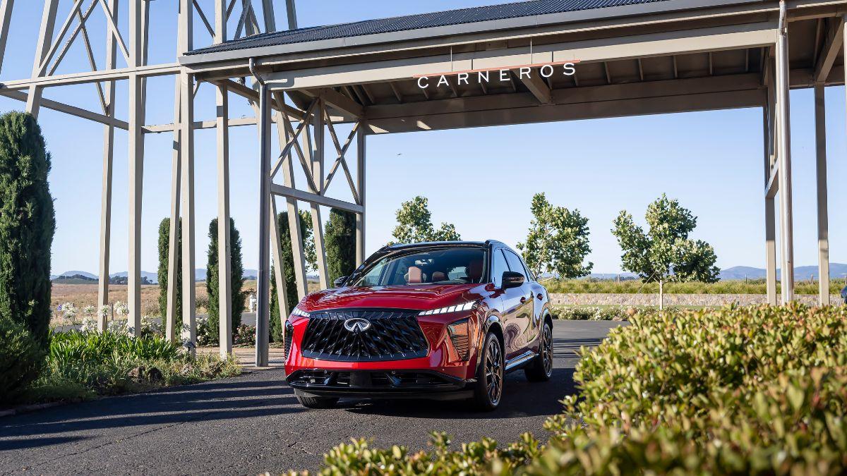 infiniti qx a napa escape at a celebrity favorite retreat