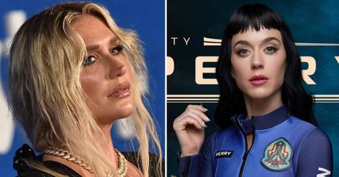 Composite photo of Kesha and Katy Perry