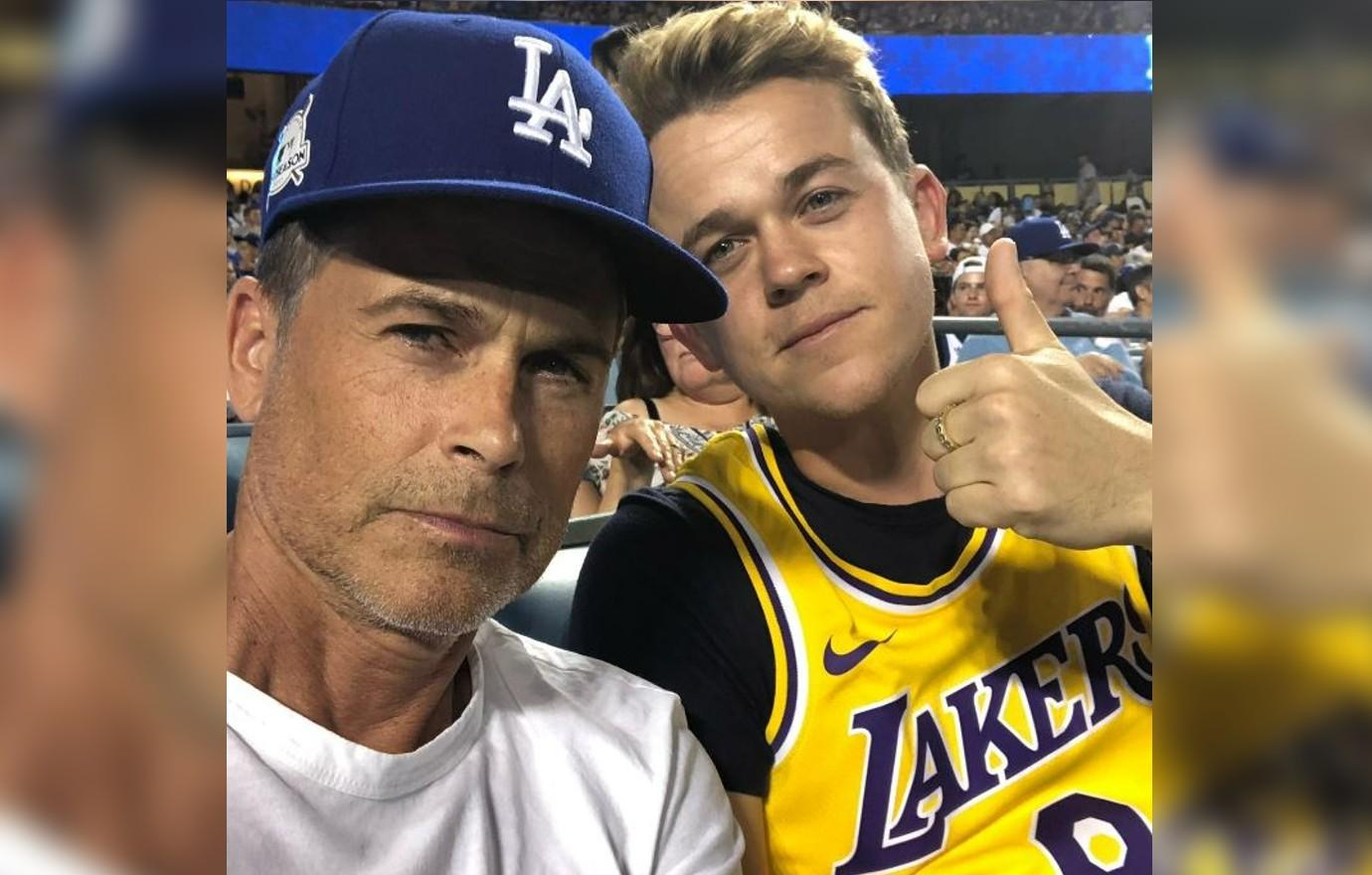 rob lowe son john owen cutest moments over years photos