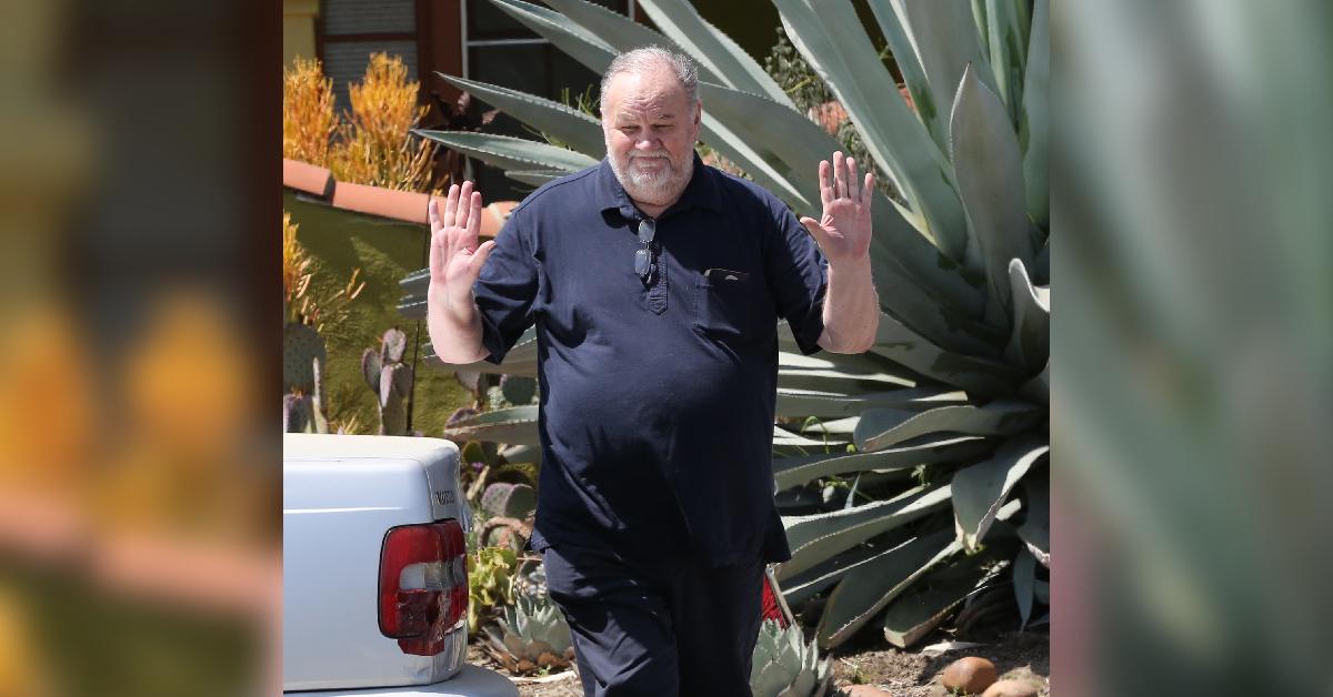 thomas markle congratulates the queen  years