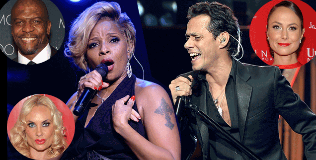 Mary J Blige and Marc Anthony