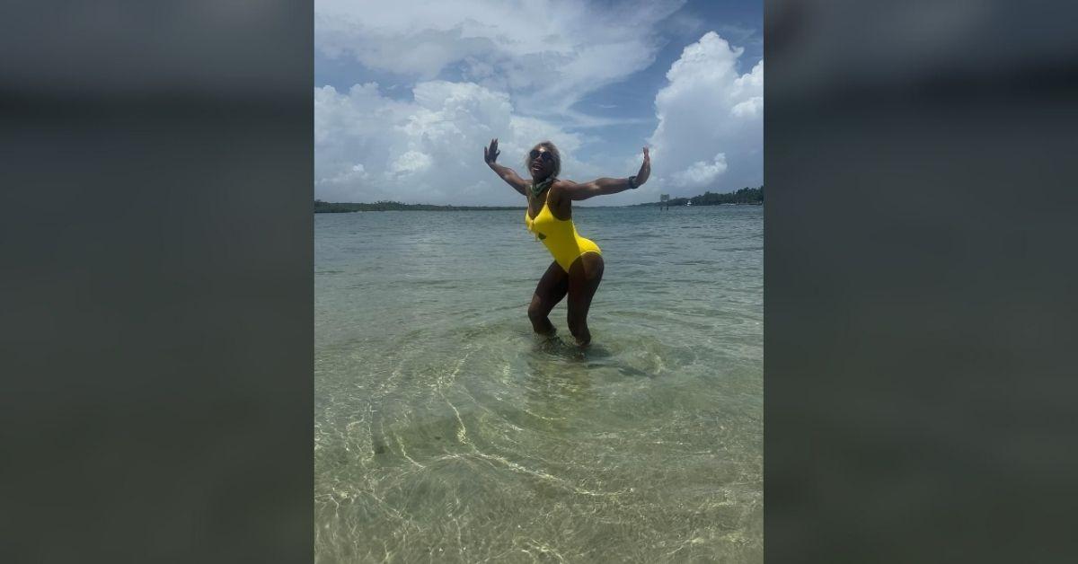 Photo of Serena Williams used GLP-1 medicine after the birth of her second child.