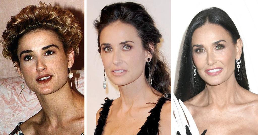 Demi Moore's Transformation Gallery: Before & After Photos