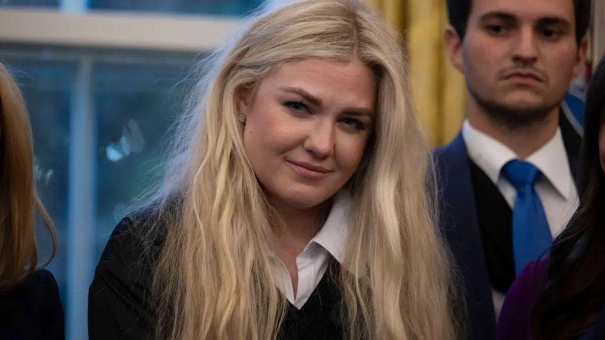 Photo of Charlie Kirk's widow, Erika, wants cameras to be allowed in the courtroom.