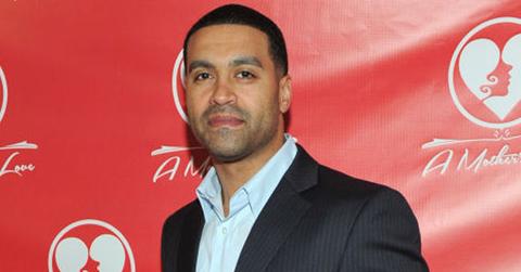 Apollo Nida Poses On Red Carpet