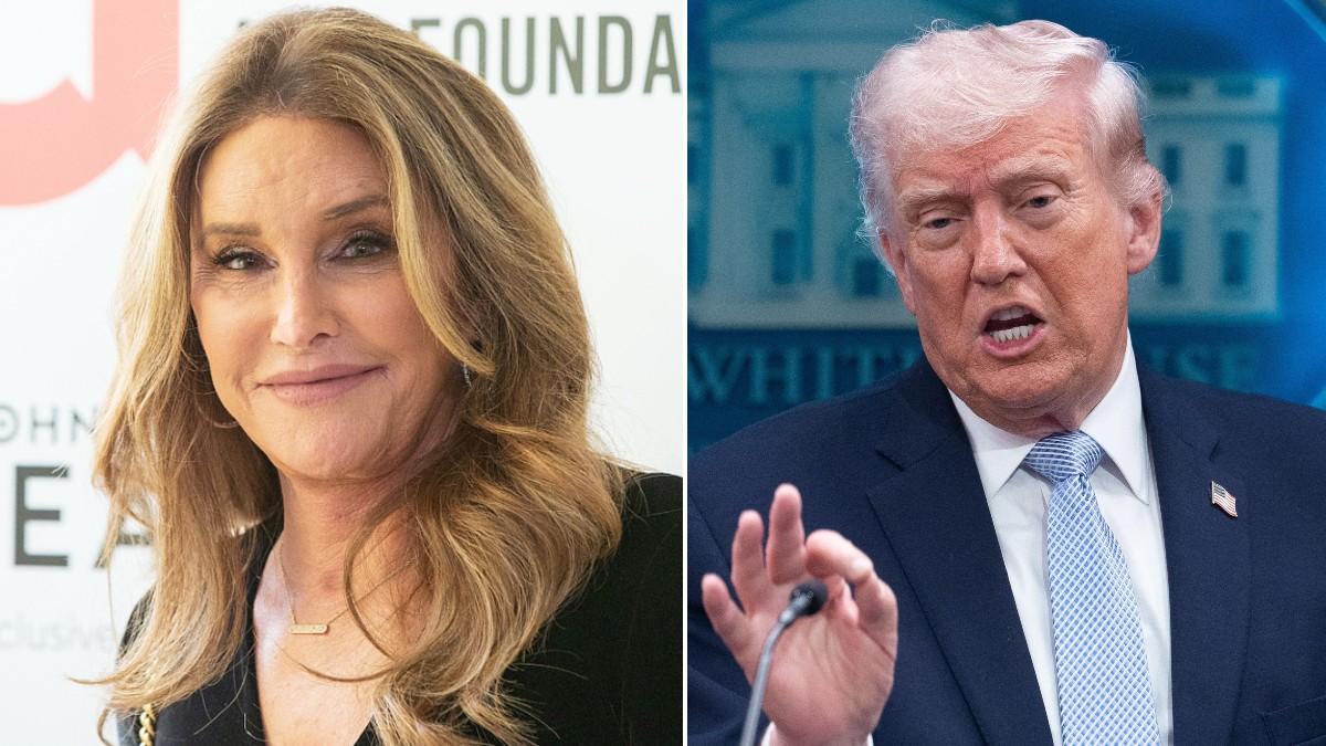 split of Caitlyn Jenner & Donald Trump.