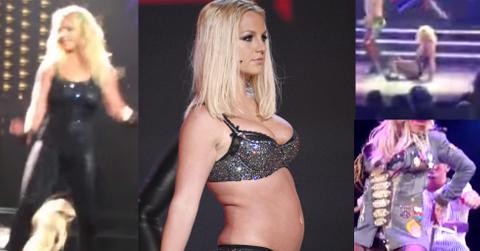 Britney spears concert fails 01