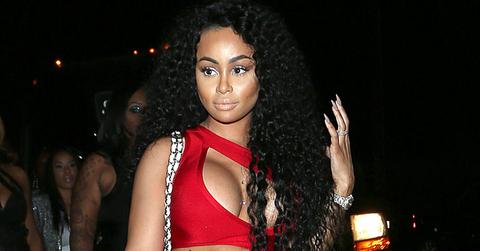 Blac Chyna Leaves Ace Of Diamonds in Hollywood