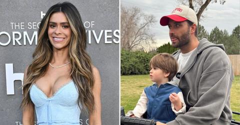 Composite photo of Taylor Frankie Paul, Dakota Mortensen and their son, Ever