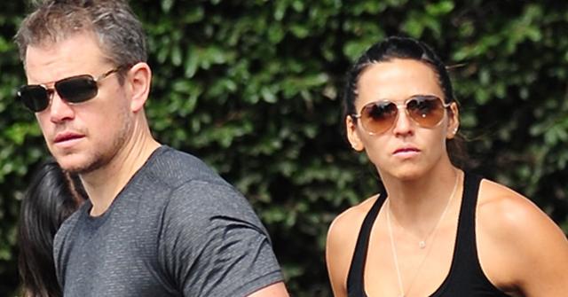 Matt damon date wife luciana barroso