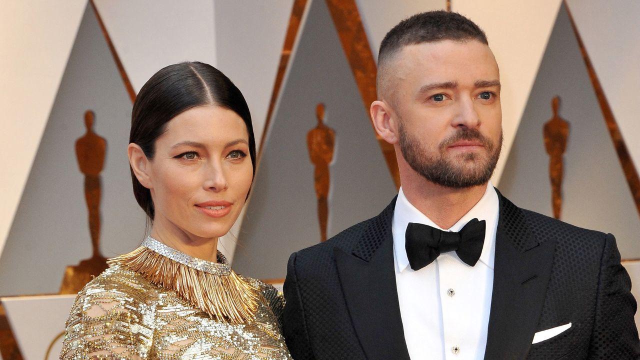 Image of Jessica Biel was 'upset' but wanted to 'work through it.'