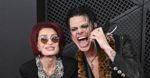 Photo of Sharon Osbourne and Yungblud