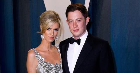 nicky hilton rothschild pregnant expecting baby no husband james pp