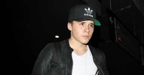 Brooklyn Beckham arrives at LAX with his skateboard in hand – Part 2 **USA ONLY**