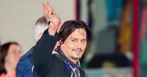 Johnny Depp greets fans at ‘Mortdecai’ Premiere in Hollywood, CA