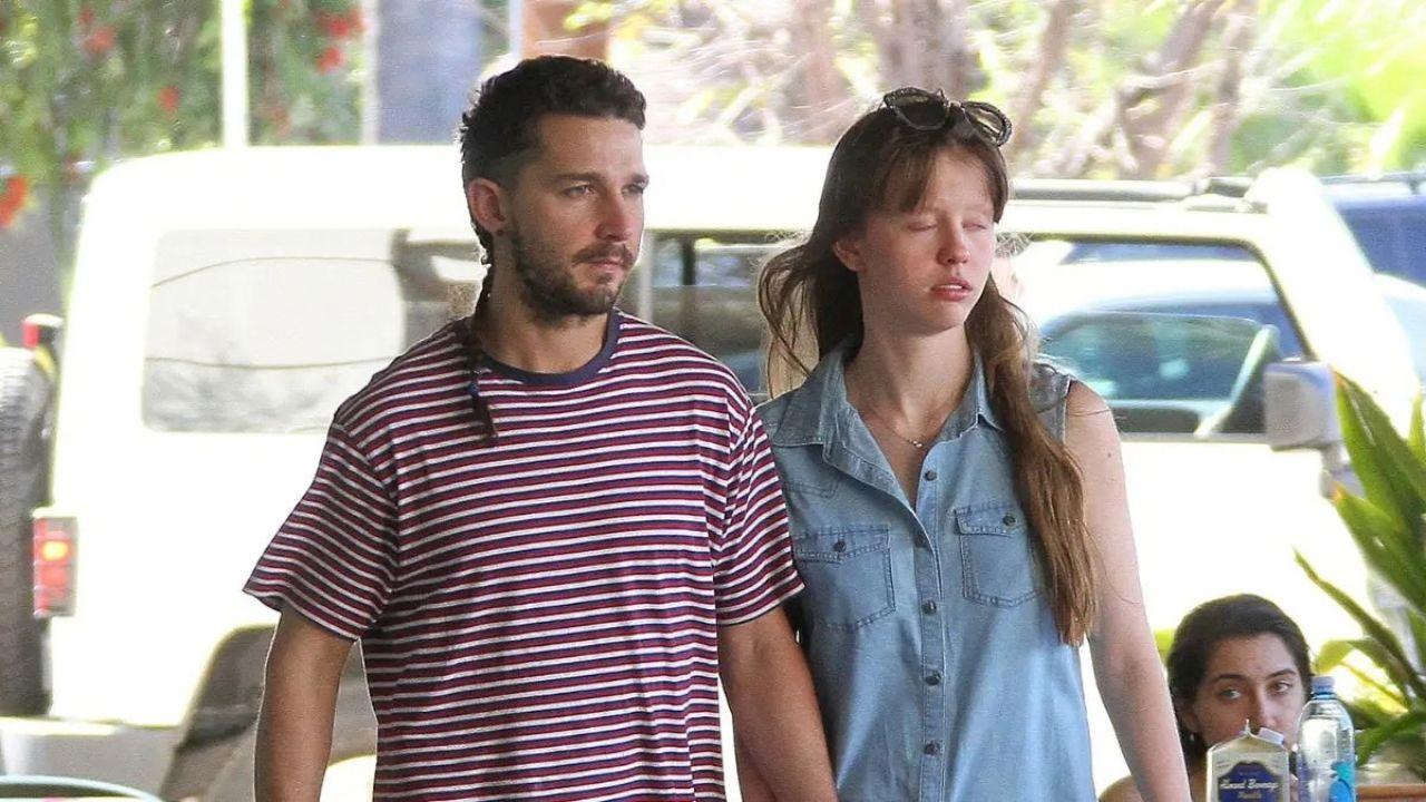 Photo of Mia Goth and Shia LaBeouf welcomed their daughter in 2022.