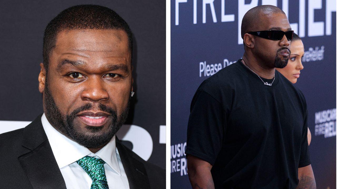 Image of 50 Cent, Kanye West
