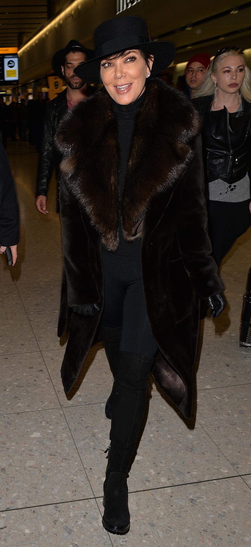 Kris Jenner London Vacation