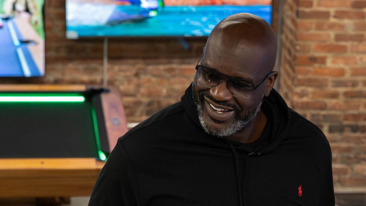 Image of From drones to 3D-printed shoes, Shaquille O'Neal said tm:rw reminded him of the excitement he once felt visiting FAO Schwarz as a kid.