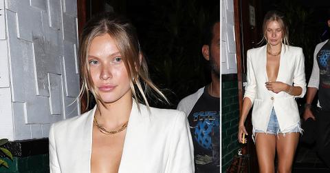 josie canseco parties at the love restaurant