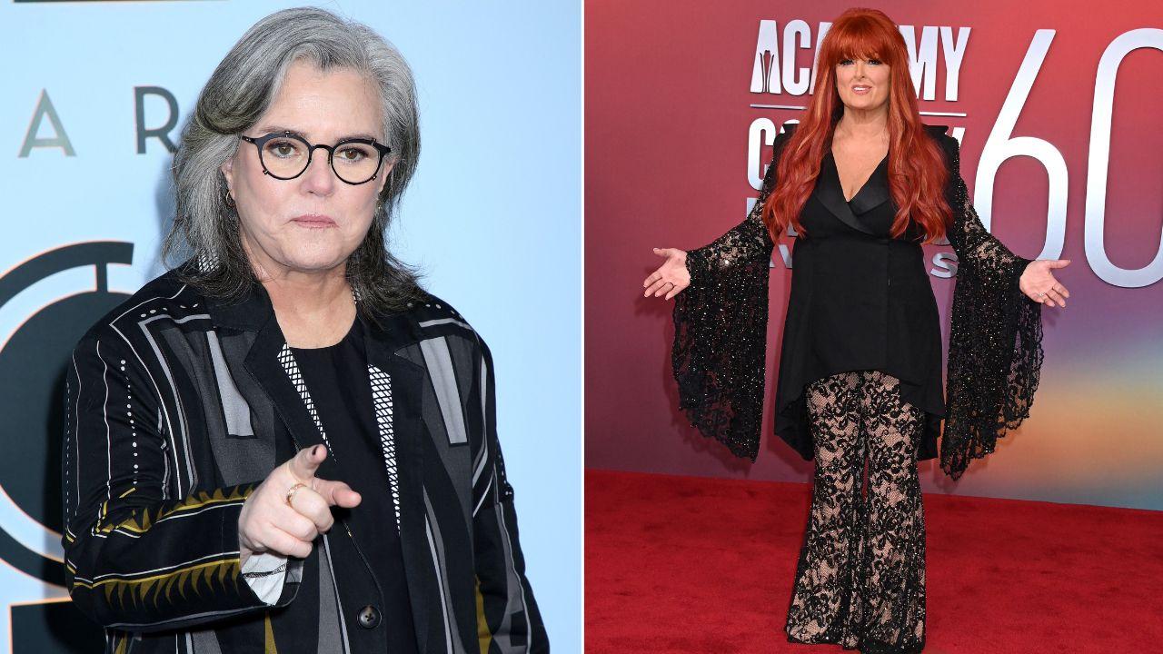 Image of Rosie O’Donnell reflected on her close friendship with Wynonna Judd despite their political differences.