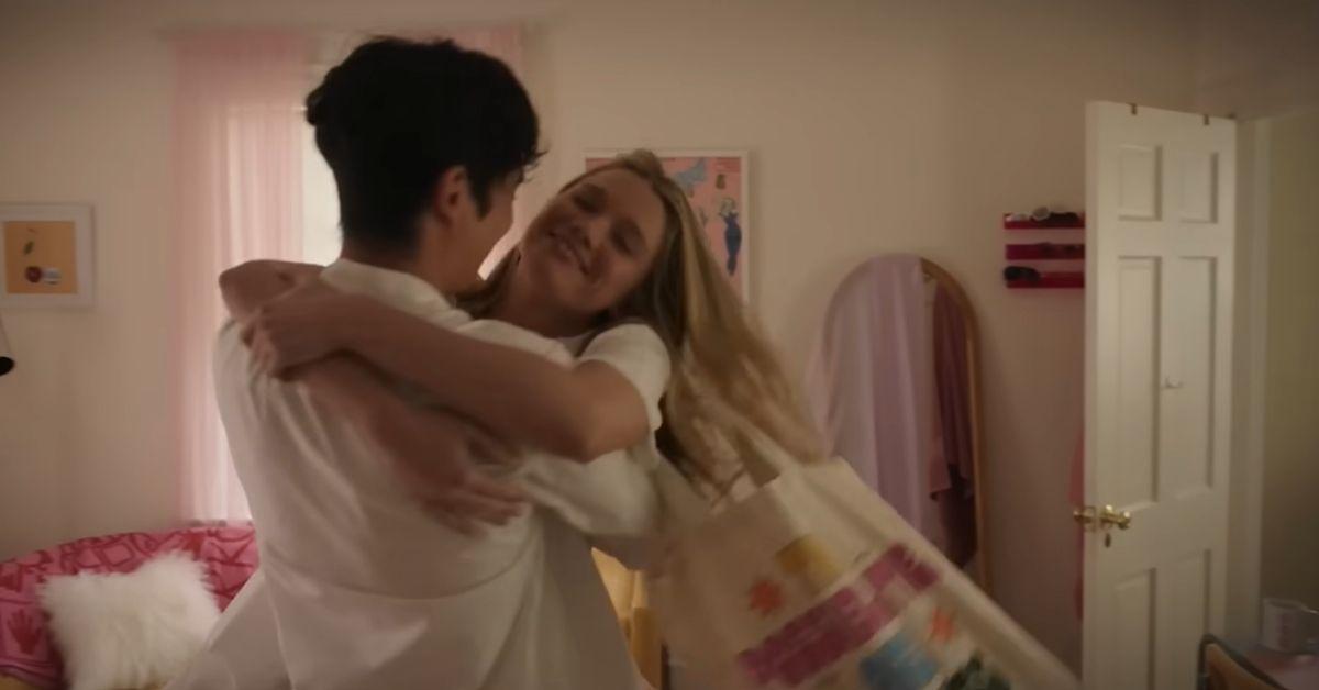 image of Steven and Taylor are secretly hooking up in 'The Summer I Turned Pretty' Season 3.
