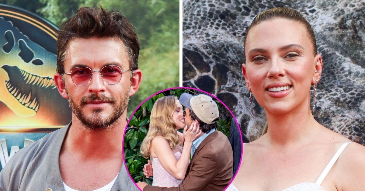 jonathan bailey kiss scarlett johansson