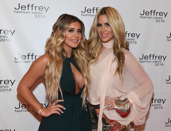 kim zolciak daughter brielle red carpet pics