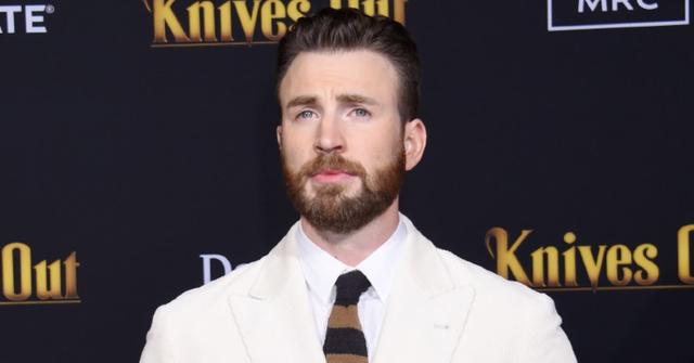 Shirtless Chris Evans Hangs With Adorable Dog Dodger: See Photo