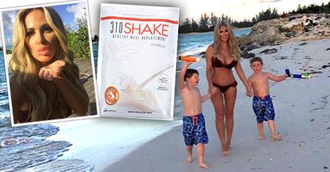 Kim Zolciak bikini body vacation 310 nutrition