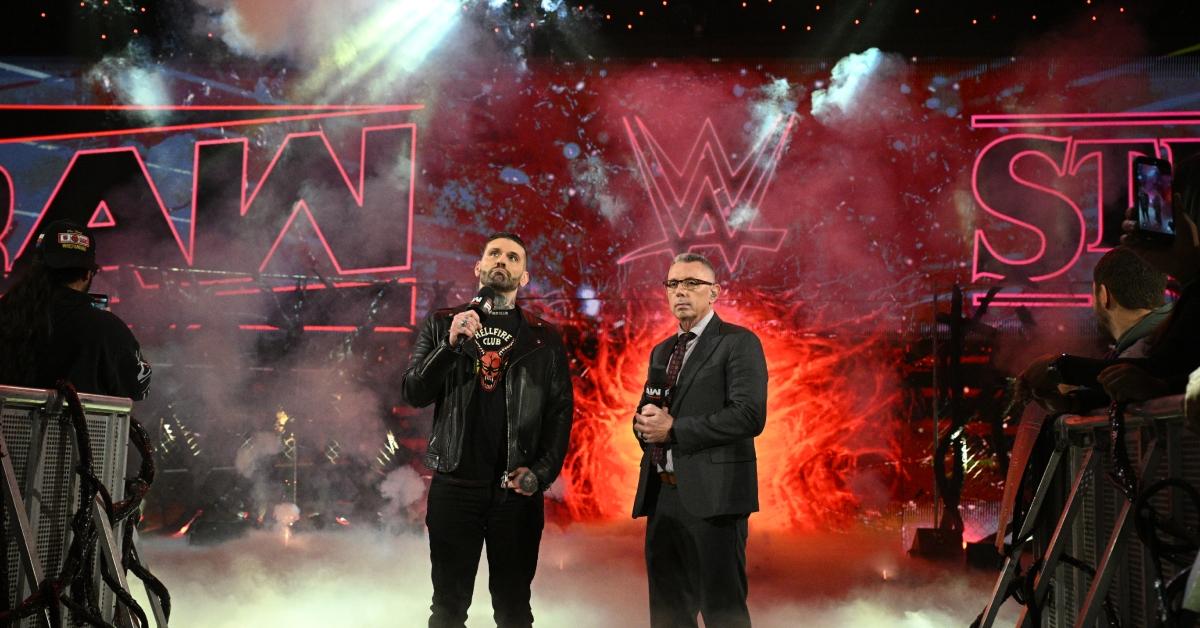 Image of Michael Cole and Corey Graves kicked off Monday Night RAW by telling fans, 'We aren’t in Hawkins anymore.'