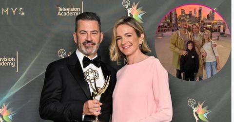 pic of Jimmy Kimmel, his wife and family.