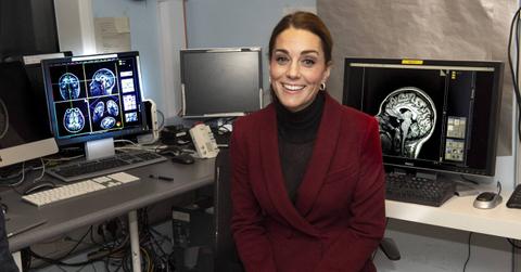 kate middleton working home recovery