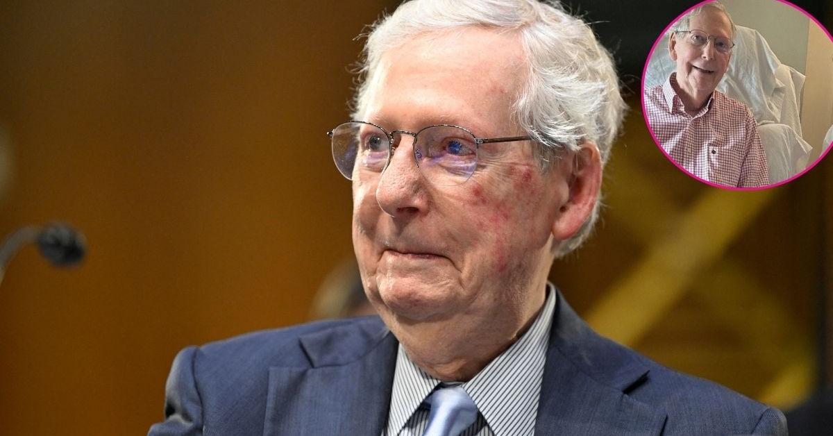 Mitch McConnell Breaks Silence After Hospitalization, Says He Was 'Briefly Unconscious'