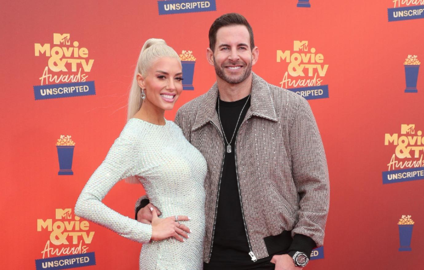 tarek el moussa heather rae young pda mtv movie tv awards