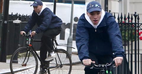 rocco richie riding his bike
