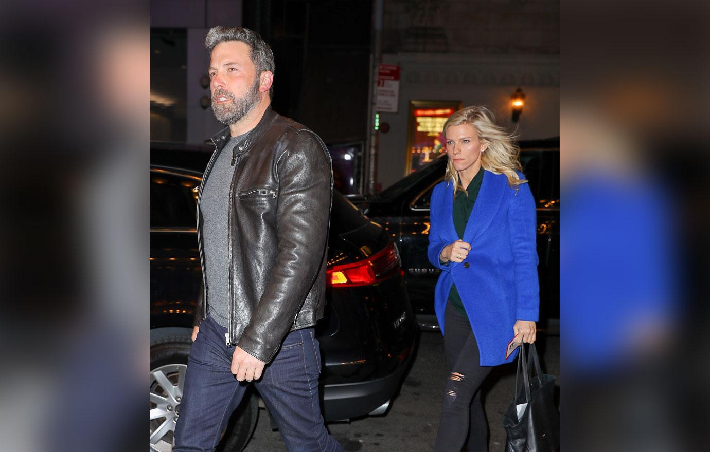 EXCLUSIVE: Ben Affleck and Lindsay Shookus took in the Bruce Springsteen show on Broadway