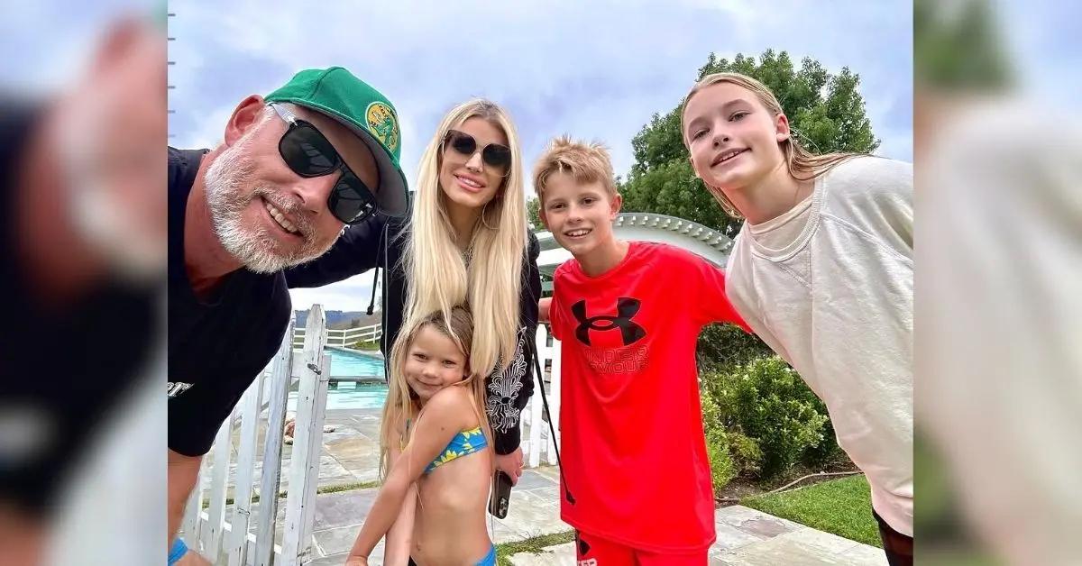Image of Jessica Simpson and Eric Johnson share three kids.