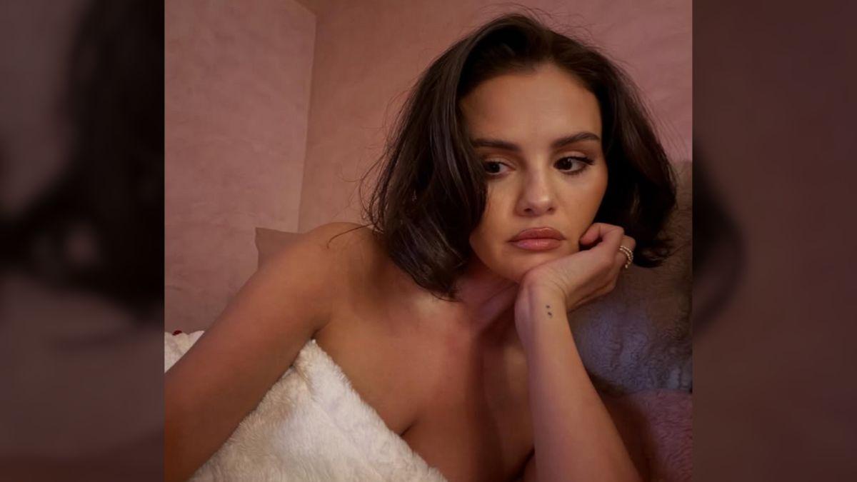 Image of Selena Gomez recently attended the Golden Globes with husband Benny Blanco.