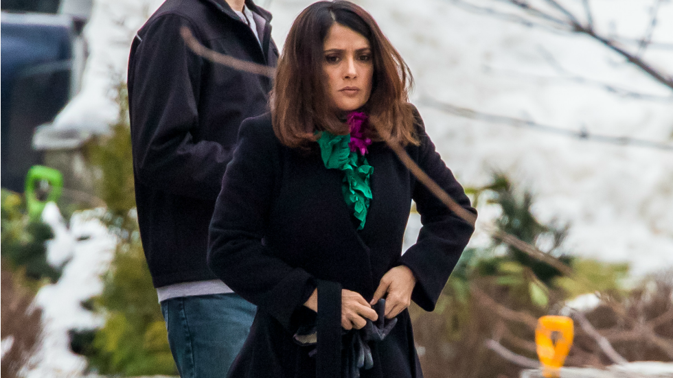 Salma Hayek hospital head injury 05