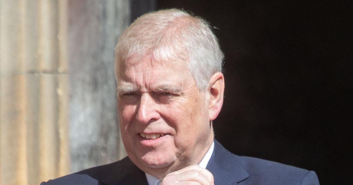 Photo of Prince Andrew.