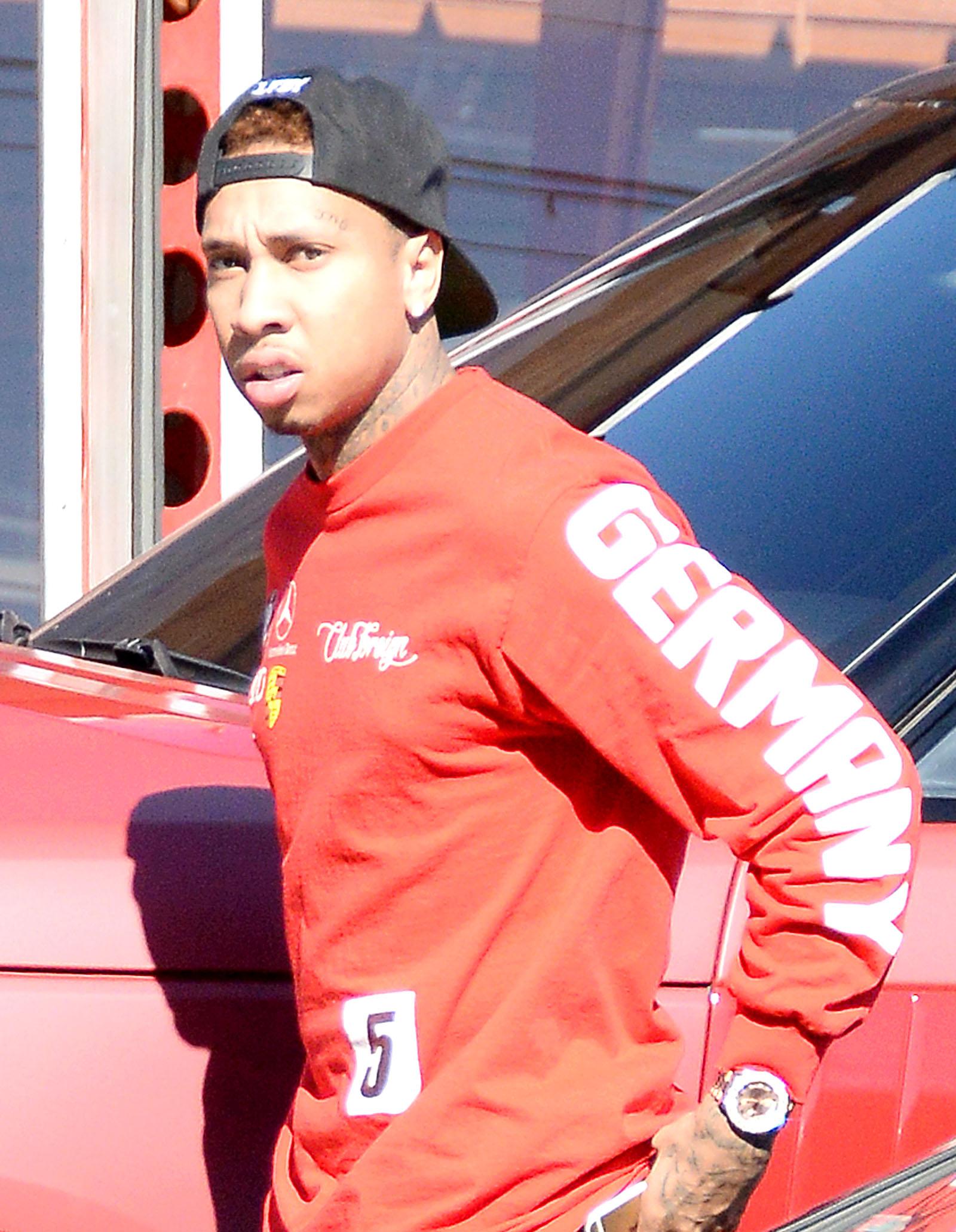 Tyga goes shopping at Maxfield in West Hollywood, CA ***NO DAILY MAIL SALES****