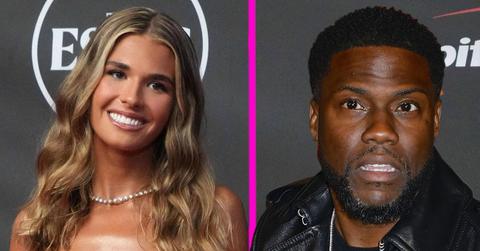 Composite photo of Kai Trump and Kevin Hart.