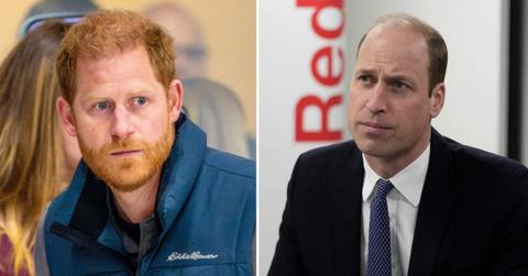 prince harry officially outsider prince william pp