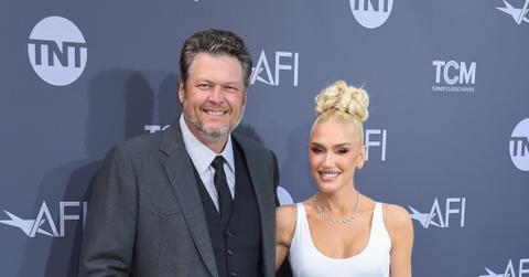 gwen stefani blake shelton first public date