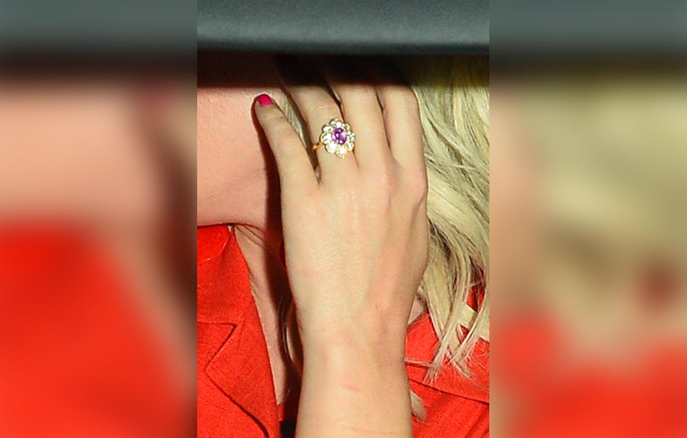 Katy Perry Shows Off Engagement Ring With Fiancé Orlando Bloom