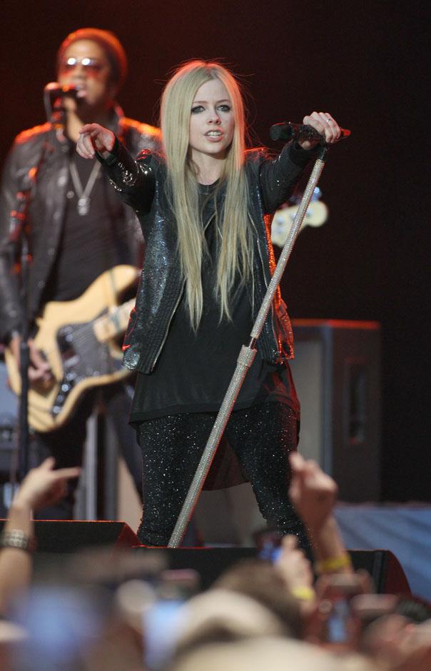 Avril Lavigne at the Paramount